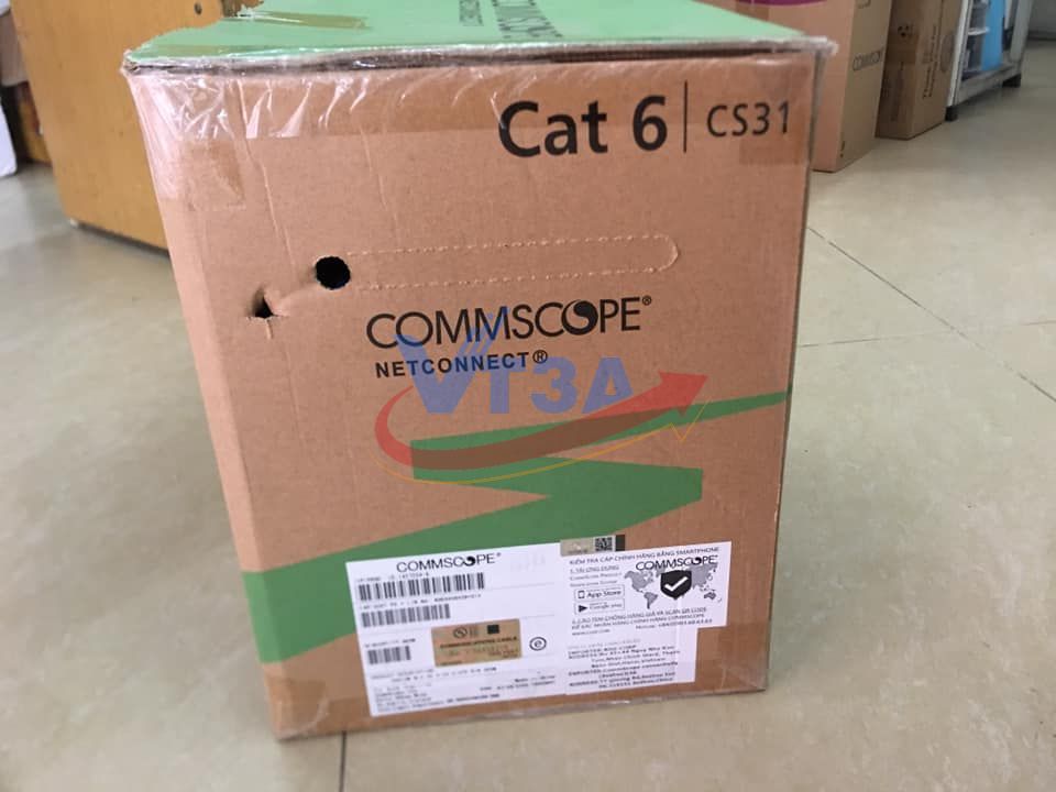 Cáp mạng CAT6A commscope