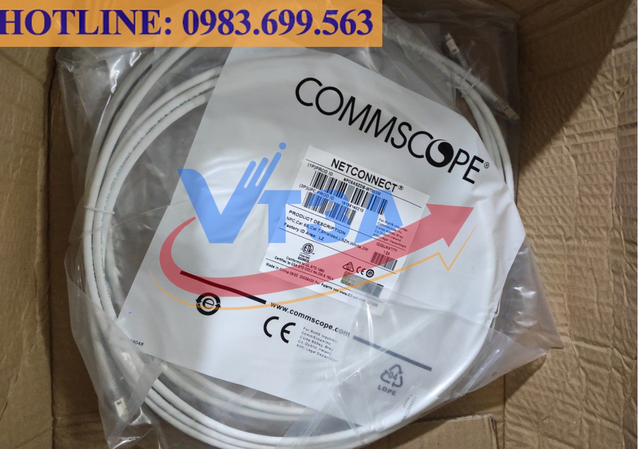 Dây nhảy patch cord Cat6A dài 3m 