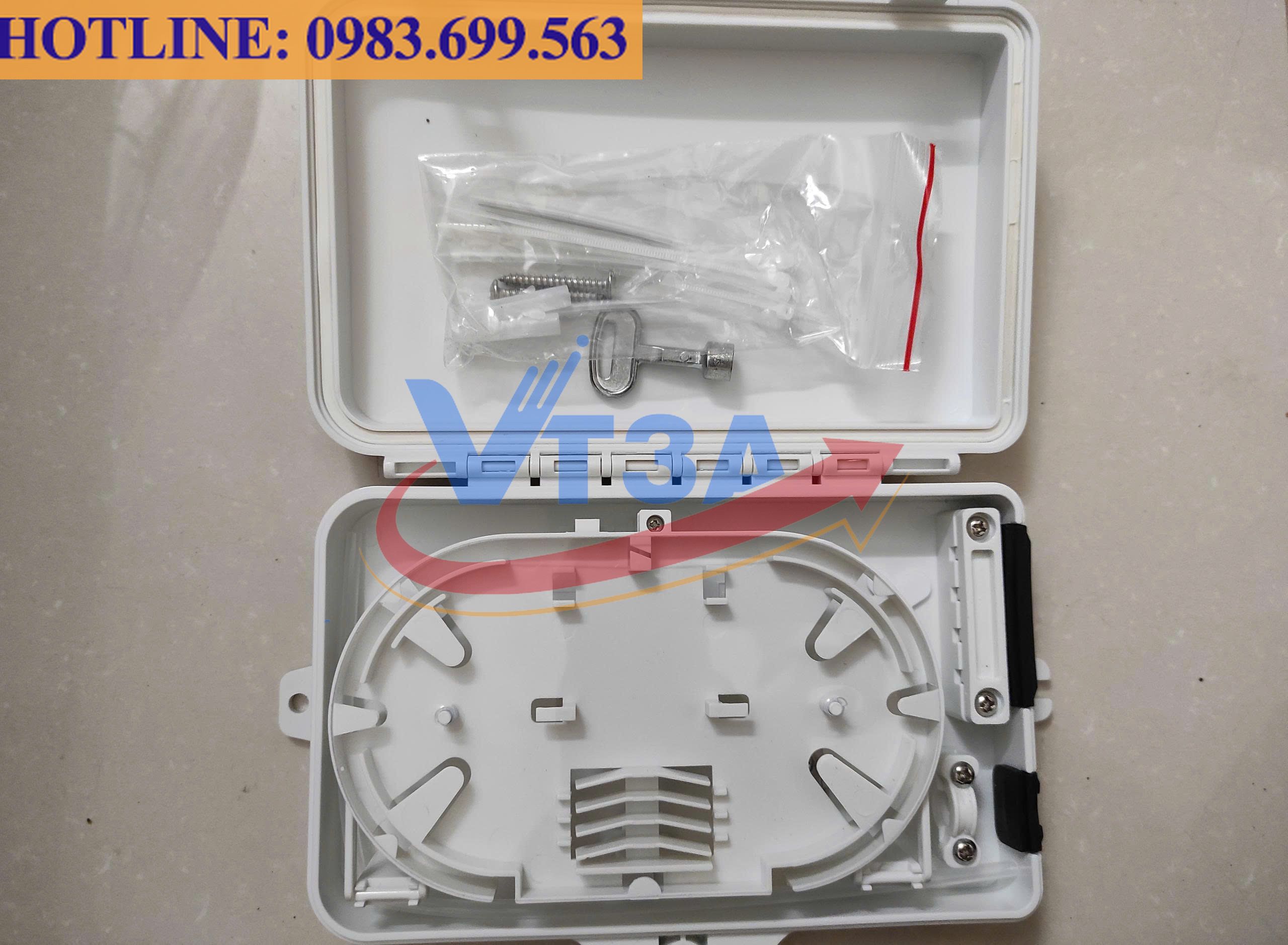 Hộp Phối Quang 12FO ODF Nhựa Ngoài Trời Outdoor