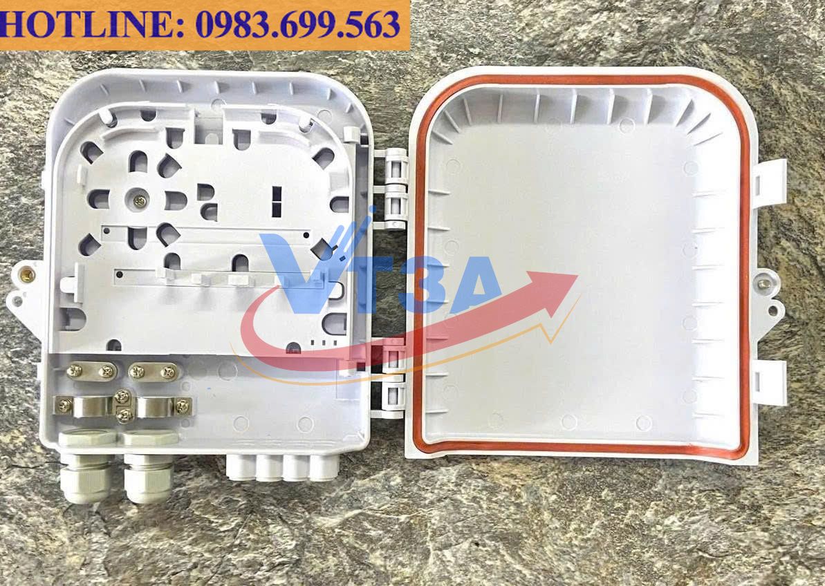 Hộp phối quang 8Fo ODF nhựa ngoài trời outdoor