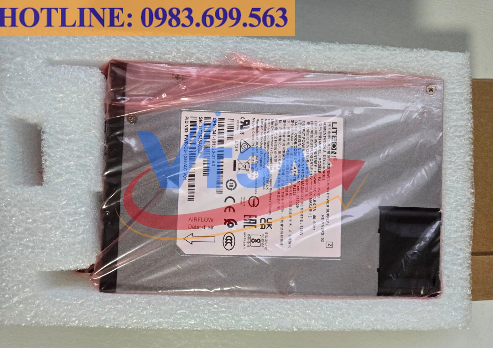 Nguồn Cisco PWR-C6-125WAC