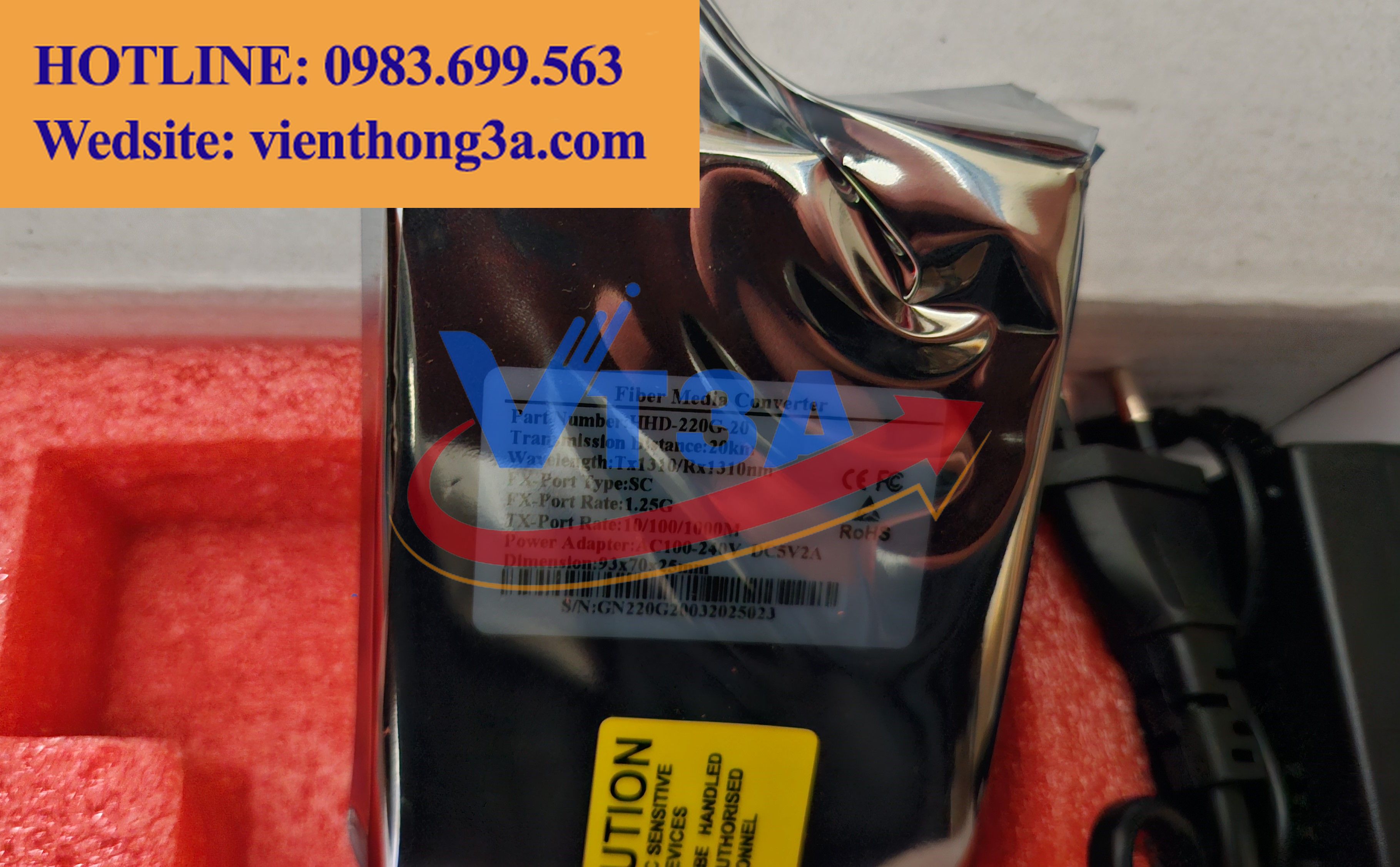 Converter quang GNET HHD-220G-20