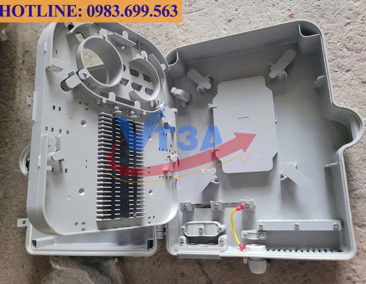 Hộp phối quang 12FO treo tường đầy đủ phụ kiện LC