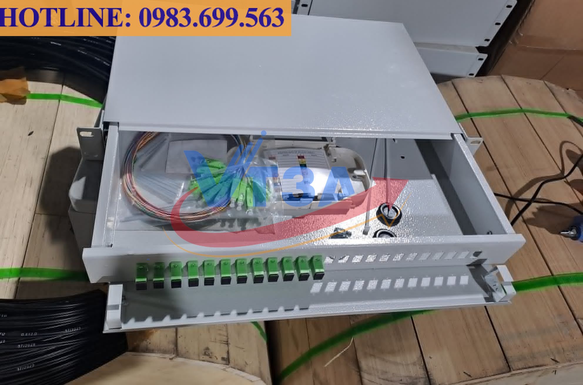 Hộp phối quang 24FO indoor trong nhà chuẩn SC/APC