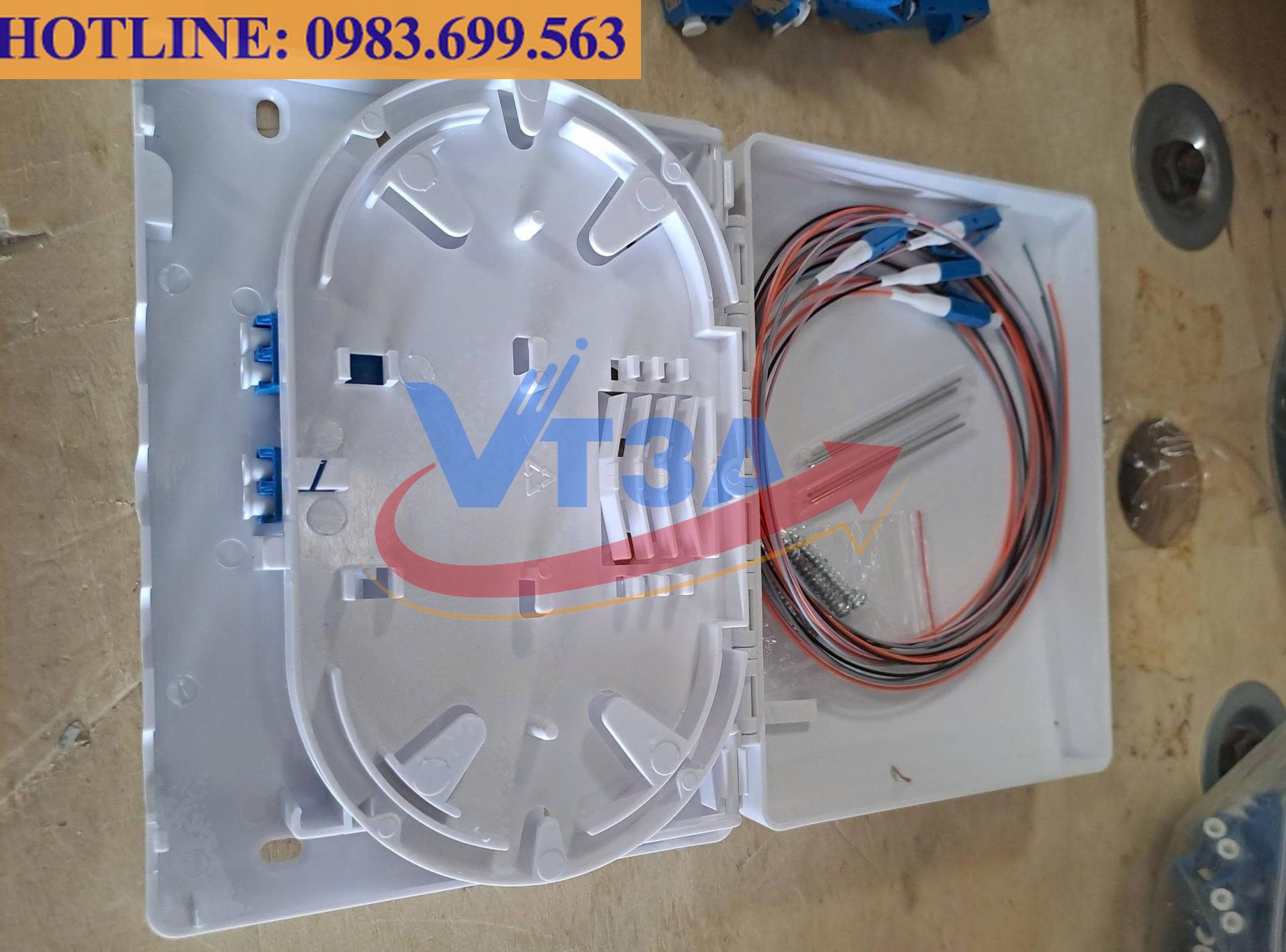 Hộp phối quang ODF 4Fo-6Fo chuẩn LC/UPC