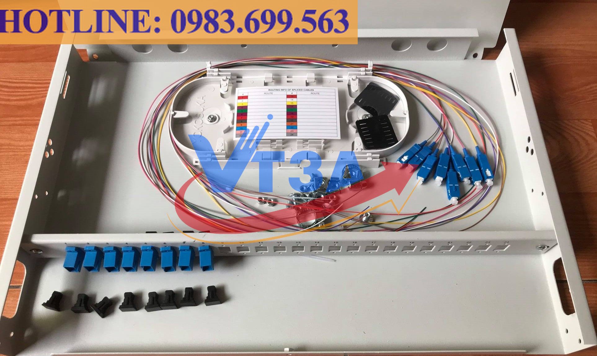 Hộp phối quang ODF sắt 8Fo