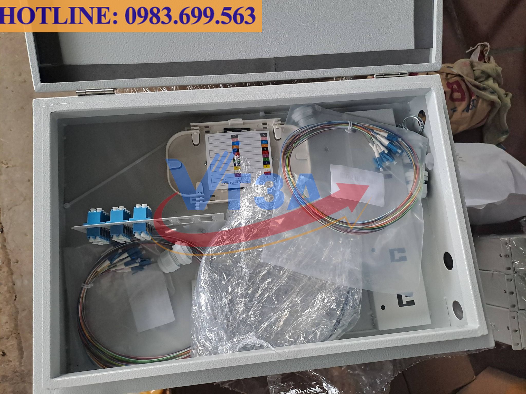 Tủ phối quang 12Fo outdoor chuẩn LC/UPC